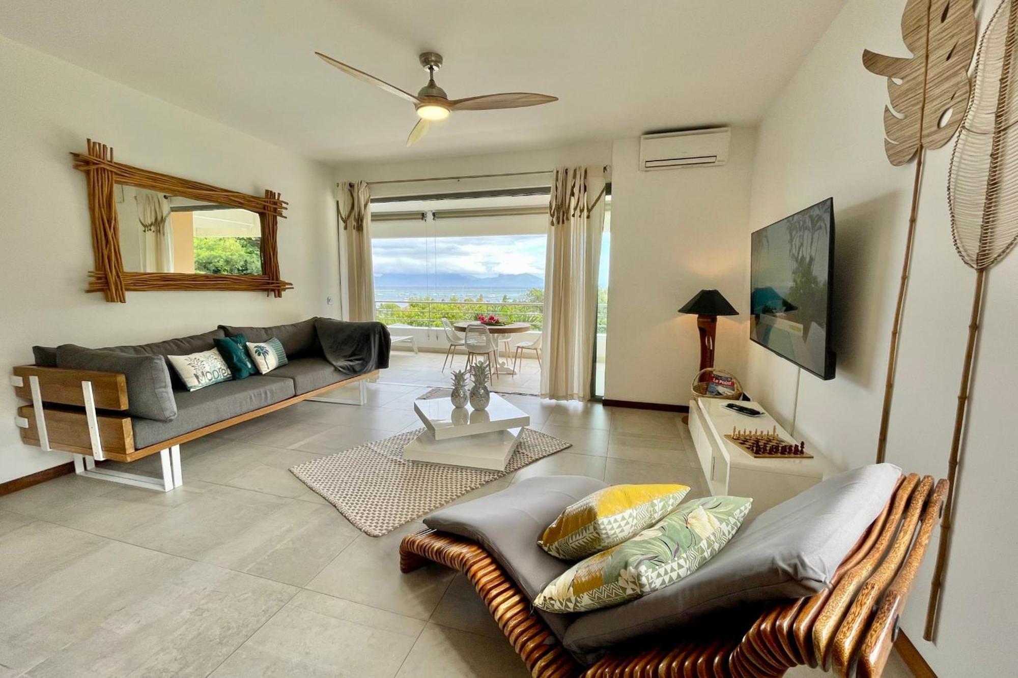 Manuia Luxury Apartment - Tahiti Punaauia -Wi-Fi Netflix Pool & Gym מראה חיצוני תמונה